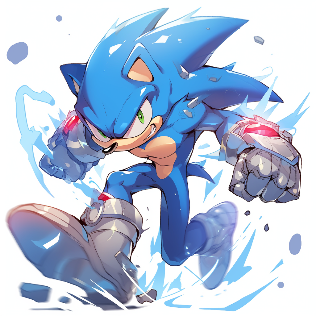 Sonic the hedgehog --niji